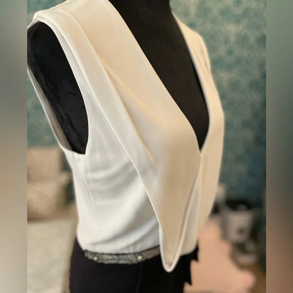 David Meister Black and White Dress - Picture 8 of 9